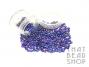 Transparent Rainbow Royal Blue Size 6-0 Seed Beads